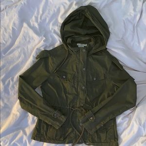 Army green jacket